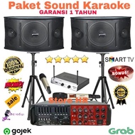 10 inch home karaoke package, original ashley mic, equalizer amplifier