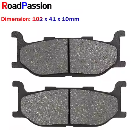 Motorcycle Front Brake Pad Disks for YAMAHA FZX250 SRV250 SR400 XP400 500 XV535 750 950 1100 XJ600N 