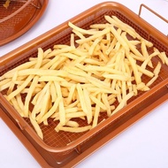 Bakindo Cooper Crisper Tray Fika Oven Tray Oil Drainer Cooling Rack Baking Tray Multifunction Thick 