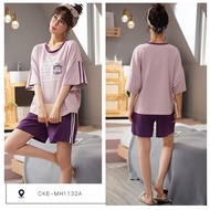Ladies Pajamas Suits Ladies Pajamas Summer T-shirts Ladies M-XXL CKE-M15 MU1127-MU1135( 6 designs)