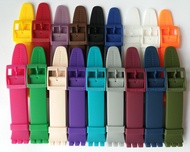 Suitable for Swatch Colorful Perspective Swatch51 Planet Silicone Strap Swatch19mm Watch Accessories