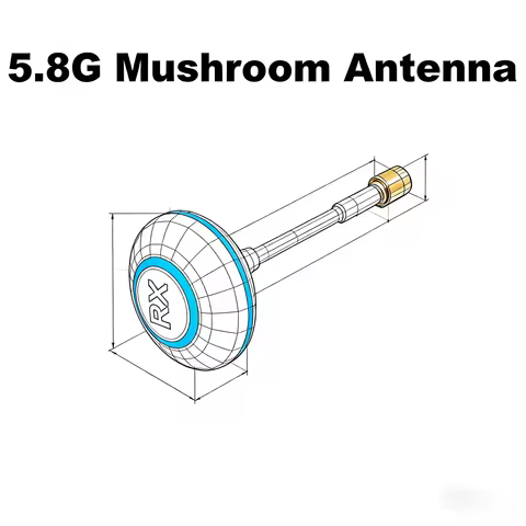 B-CUBE VTX OTG Receiver 5.8G 150CH Channel FPV VTX800 1000 1600 2500MW Video Transmitter Audio Andro
