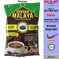 60g Kopi Kopiah Malaya Bumiputera Muslim Kedah Halal Serbuk Kopi Sedap Instant Coffee Powder