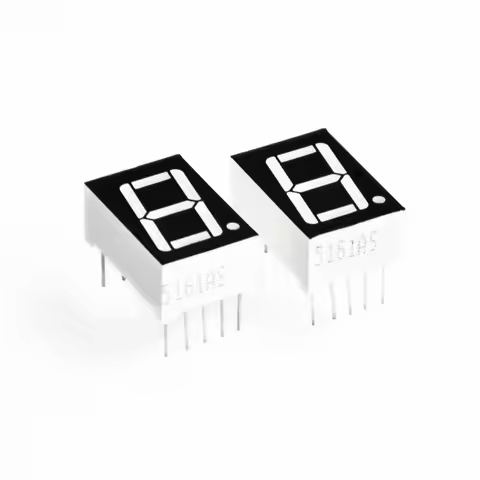 High Brightness 25-30mcd 1 Digit 0.56" 7 SEGMENT LED DISPLAY COMMON CATHODE RED COLOR 100PCS/lot