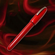 3952老山羊-天然漆筆 葛瑪蘭 碧血劍(赤紅) 玫瑰金書法鋼尖鋼筆