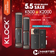 (Gate Door Bundle)  KLOCK / LOCKIN / SAMSUNG / LENOVO Smart Digital Lock