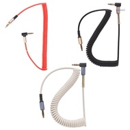 【SUIT*】 DIY  Cable Connector Headphone Plug  Adapter 3 5mm 70 87 inches AUX Cord Earphone Soldering 