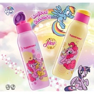 botol air budak Tupperware my little pony  750ml bottle air budak/cantik/ BPA Free anti leaking 1set