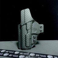 GLOCK 19 23 32 IWB Carbon Fiber Holster Adjustable 30° Cant Concealed Carry Holster for Multiple Opt