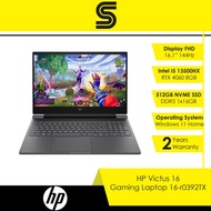 HP Victus 16 Gaming Laptop 16-r0392TX - 16"/FHD IPS 144Hz/I5-13500HX/RTX 4060/512GB SSD/16GB DDR5/Wi
