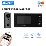 MeeGoo หน้าจอ IPS ขนาด 4.3 นิ้ว พร้อมออดอัจฉริยะแบบมองเห็นเต็มจอ โปรโตคอลส่วนตัว 2.4 ในตัว เวลาสแตนด