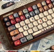 หัวเข็มขัด Harry Potter Owl Post Custom Mechanical Keyboard Keycaps Retro Style Character Process He