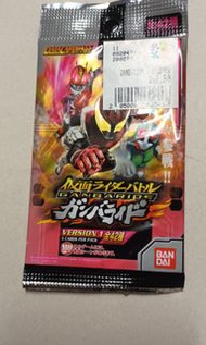 masked rider kamen 幪面超人 假面騎士 大亂鬥 Ganbaride 集換式卡牌補充包
