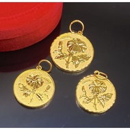 Loket bunga raya emas 916 original