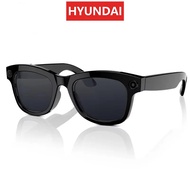 แว่นตาอัจฉริยะ AI ใหม่ HYUNDAI M01 หูฟัง 1080P แว่นกันแดดโพลาไรซ์ บันทึกวิดีโอการประชุม ความปลอดภัย 