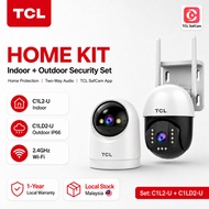 TCL 3MP WiFi CCTV Camera C1L1-U / C1LD2 Indoor Outdoor PTZ Human Detection Auto Tracking Two-Way Aud