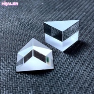 HEALER Triangular Prism, Optical Components Reflecting Rainbow Prism, High Quality Miniature 20mm Op