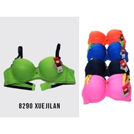 Wired Push Up Full Cup Underwire Bra Equivalent to Cup A Heel 2 3 Heel/ By Xuejilan