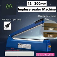 300mm 12" impulse sealer/ sealing machine/ plastic Sealer PACKING MACHINE