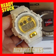 G SHOCK DW6900 WHITE GOLD JELLY JAM TANGAN MEN WOMEN DIGITAL WATCHES SPORTS
