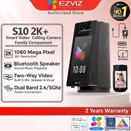EZVIZ S10 4MP 2K Pan & Tilt 5G Dual Band Wi-Fi Bluetooth Speaker Smart Video Calling Camera Security