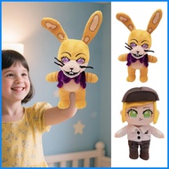 For William Afton Plush Dolls Cartoon Game Figure Plush Kids Playtime Companion Stuffed Toy for Home