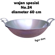 Frying Pan No. 24 Diameter 60 cm Non-Stick Frying Pan Made of Thick Aluminum