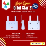 Modem Orbit Star Z1 Zte Mf293N Free Antena Telkomsel 150Gb