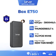 Lexar E750 SSD Box supports USB 4 M.2 Nvme Security, Speed 3800Mb/s, SSD Enclosure
