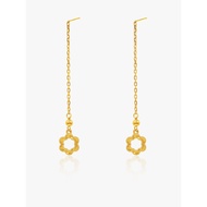 916 Gold Aurora Blossom Earring