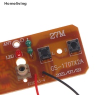 Homeliving 4CH RC Remote Control 27MHz Sirkuit PCB Transmitter