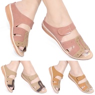 MULAN WOMEN'S 3cm WEDGES SLOP SANDALS NCB4162