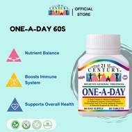 21st Century One-A-Day (60 Tablets) Multivitamin & Multimineral formula