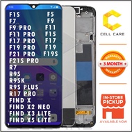 LCD Compatible For F1S F5 F7 F9 F11 F17 F19 F19S F21 F21S PRO FIND X X2 X3 X5 LITE R9S R9S PLUS R17 