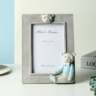 Bear Photo Frame 6 X 8 Inch Bear Shaped Frame Home Decoration Wide Border Decorative