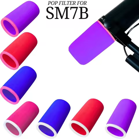 Mic SM7B Windscreen for Shure SM7B Microphone Original Pop Filter Cover Sponge Foam Replacement for 