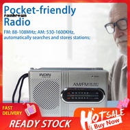  Hifi Sound Radio Portable Radio Compact Am/fm Radio with Hifi Sound Quality Easy to Use Portable Pocket-sized Dual Channel Radio for Distortion-free Listening Experienc