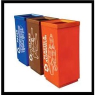 Recycle Bin Square Open top HDPE \ Heavy duty bin long lasting