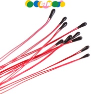 TMOY 10PCS NTC Thermistor Thermal Resistor MF52B 10K 100K Probe Strap Wire B3470 B3380 B3950 B3435 B