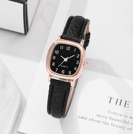 2024 New Womens Quartz Watch Retro Square Watches Fashionable Temperament Waterproof Watch Jam Tanga