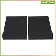 [PromotionMY] Studio Monitor Isolation Pad Tilted Fits Most Desktops Speaker Isolation Pad 16x22x4cm