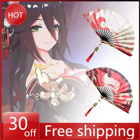 Honkai: Star Rail Fugue Arms Fan Cosplay Anime Action Series Collect Room Decoration Desktop Ornamen