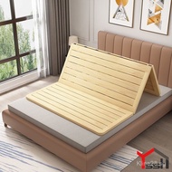 YSSH Bed Board Solid Wood 1.0 1.2 Single Frame Double 1.5 1.8m Hardwood Mattress Waist Protection Fo