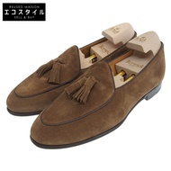 Berwick 女士絨面革流蘇樂福鞋，淺ブラウン， 39 碼 (FLSGLB 4951) - 成色極佳 [二手]