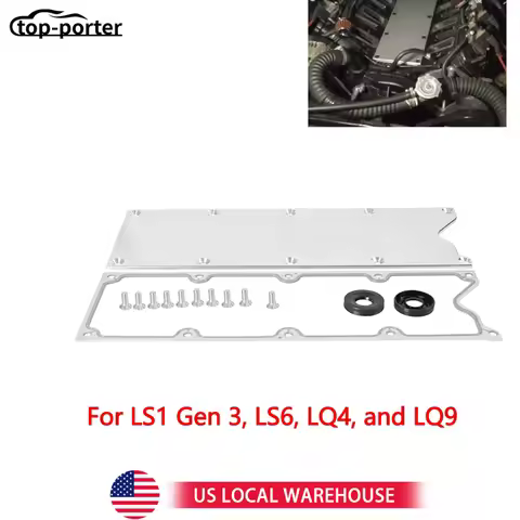 LS Gen 3 Engine Blocks Billet Valley Pan Cover Plate Cover Plate Billet Low Profile LSX LS1 LM7 LR4