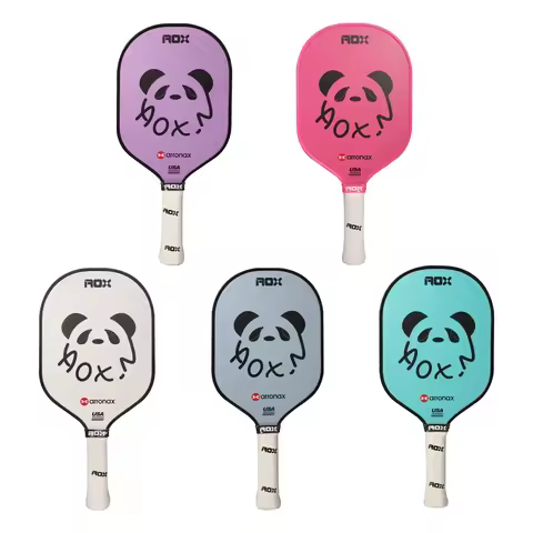 Arronax Kids Pickleball Paddle Cartoon Print Lightweight Glass Fiber Children Pickleball Racket Pick