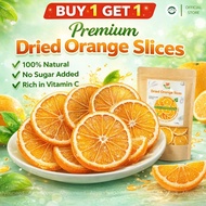 BUY 1 GET 1 | Premium Dried Orange Slices | Dehydrated Orange for Tea & Decor 橙片干 | Hirisan Oren Ker