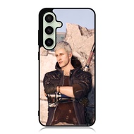 Samsung A56 A55 A54 A53 A52 A51 A50 A20 A30 TPU Rubber Custom NERO DEVIL May Cry Figure