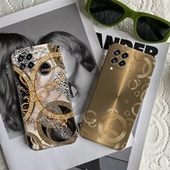 Samsung A12 M12 A22 4G A22 5G M32 4G M22 4G M34 M54 Kesing - Luxury Motif - Custom Case - Silicone T
