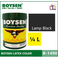 Boysen Latex Lamp Black 1/4 Liter • DCA Commercial •